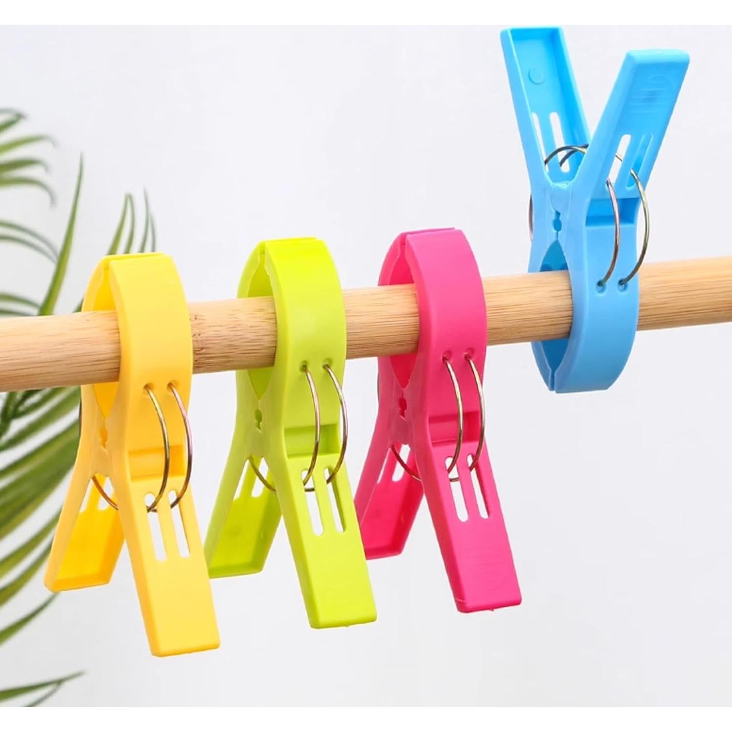 Pinzas para Toallas de Playa Criativo Live 11 cm - 24 Piezas