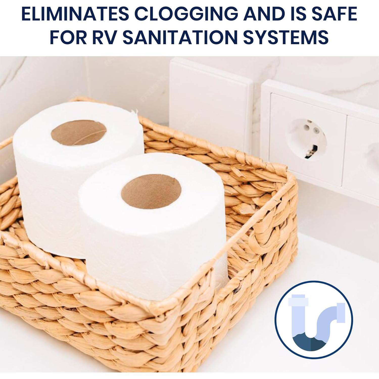 Papel Higiénico Biodegradable Freedom Living 4 Rollos 500 Hojas