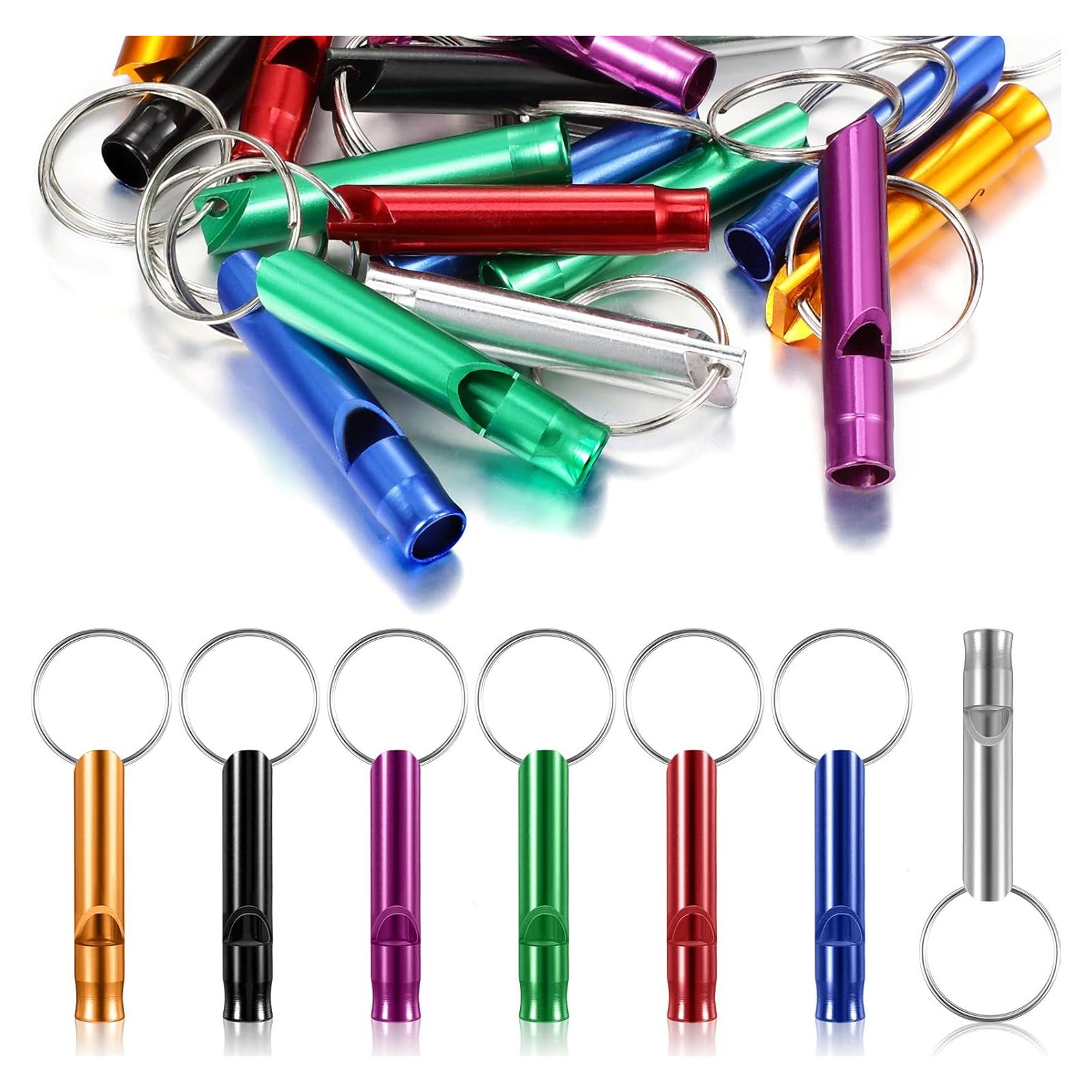 Silbato de Emergencia de Aluminio Konohan 105 Colores Variados