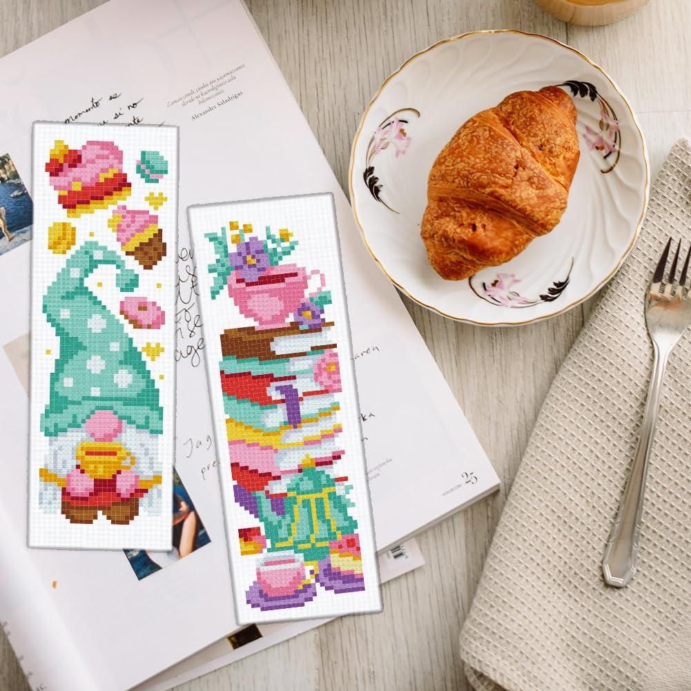 Kit de Marcadores de Cruce de Puntos INFUNLY 6 Piezas DIY