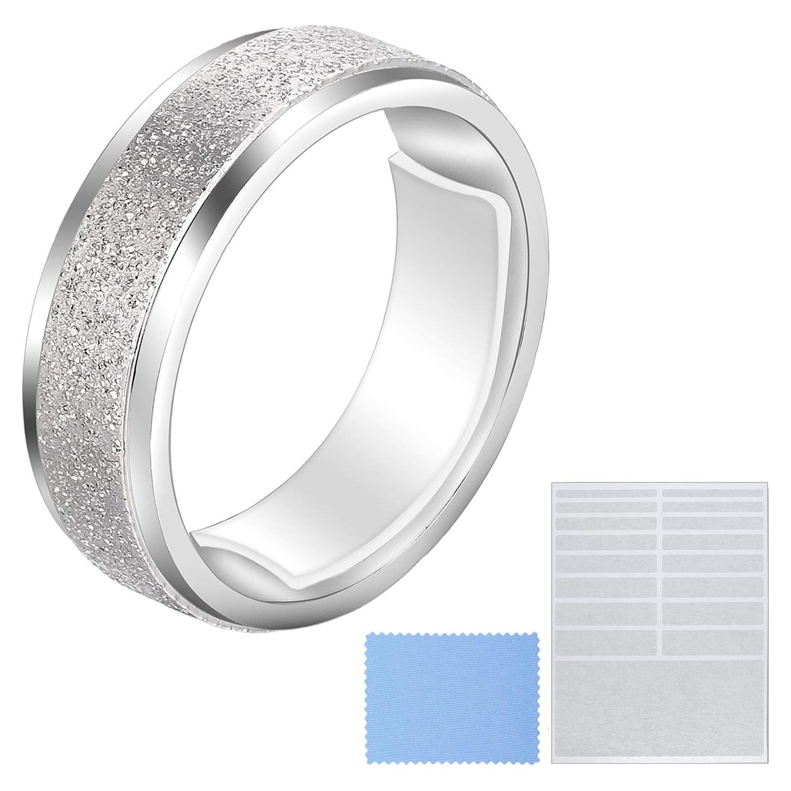 Ajustadores de Tamaño de Anillo Blulu - 85 Piezas, 5 Hojas