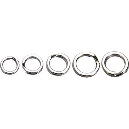 200 Anillas de División Acero Inoxidable JJZS 5-9mm para Joyería y Pesca