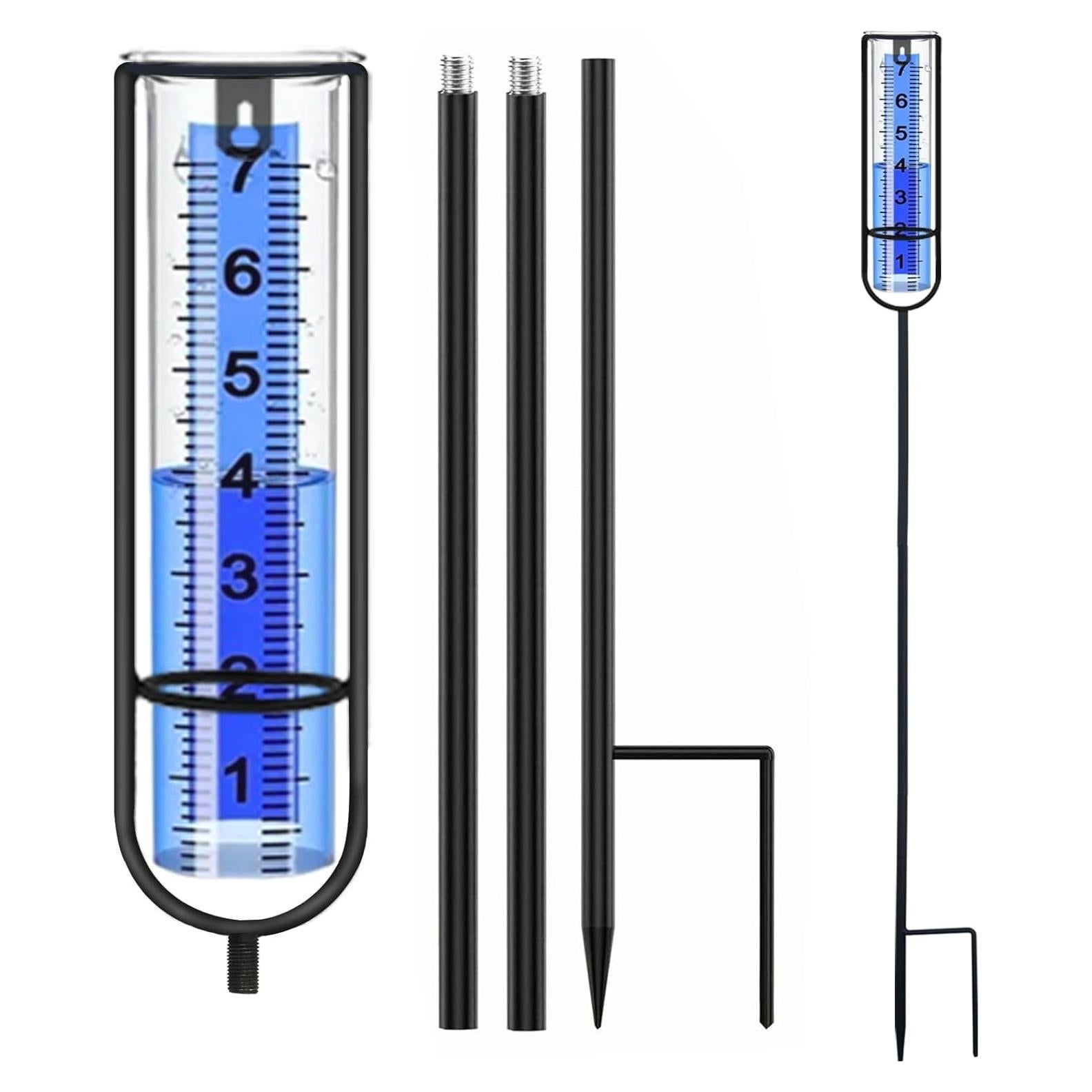 Pluviometro Exterior DLUCKY 98.5 cm a Prueba de Heladas