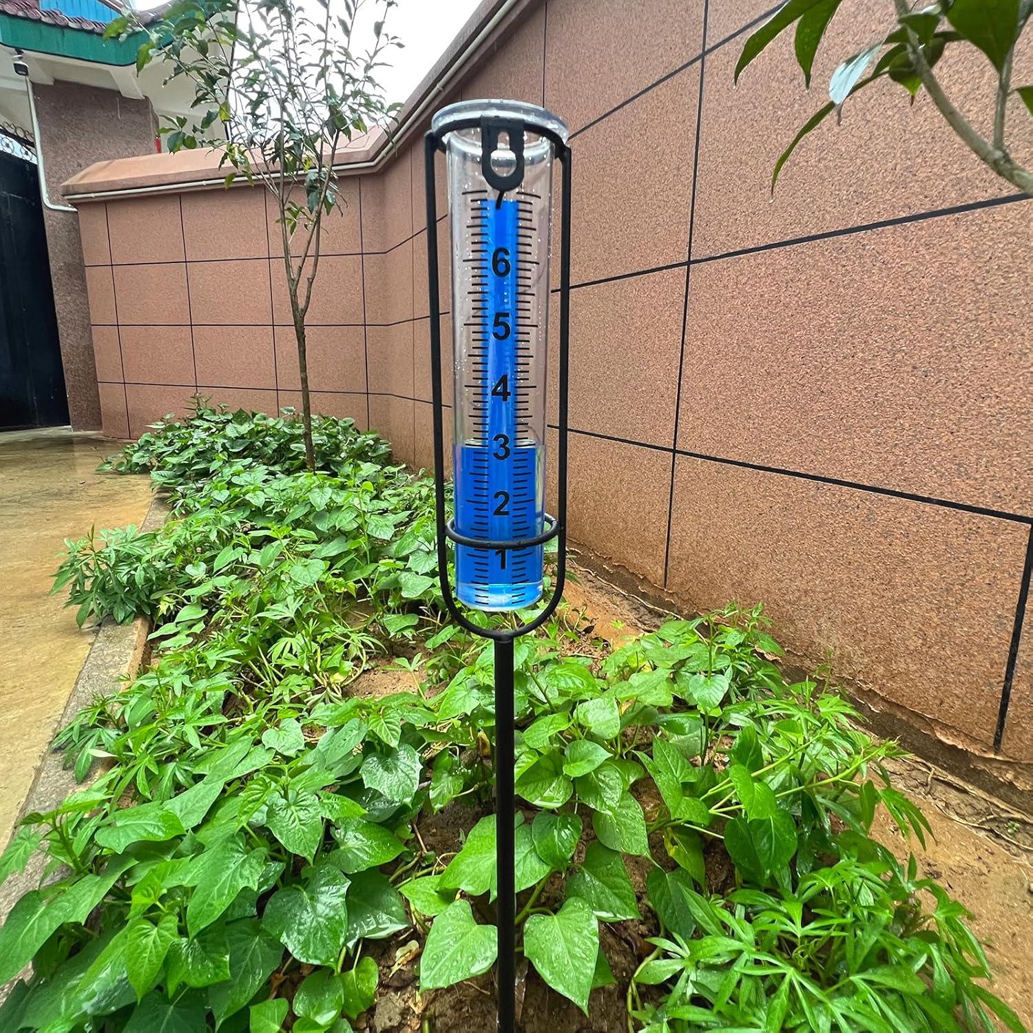 Pluviometro Exterior DLUCKY 98.5 cm a Prueba de Heladas