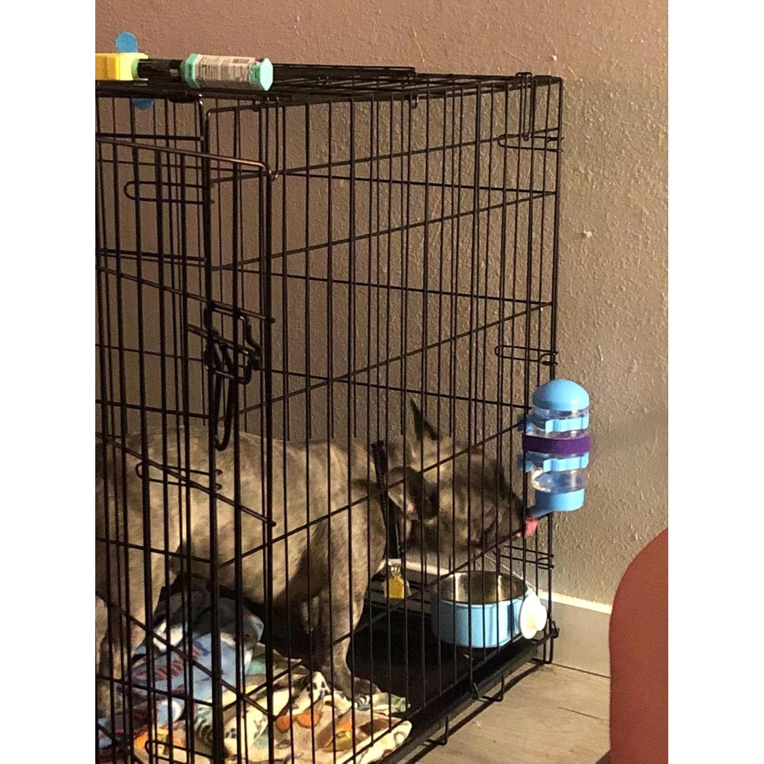 Dispensador de Agua para Mascotas FOBLOEER 400ml Sin Goteo