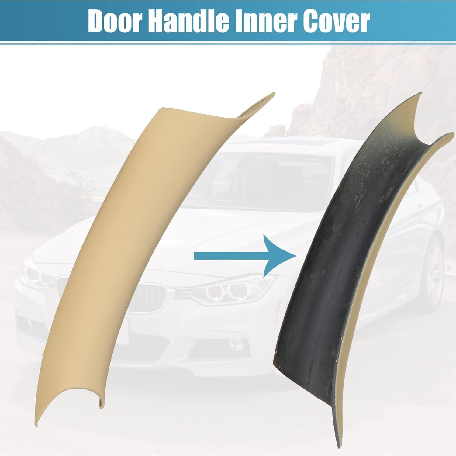 Cubierta Interior del Mango de Puerta BMW F15 F16 3 Piezas Beige