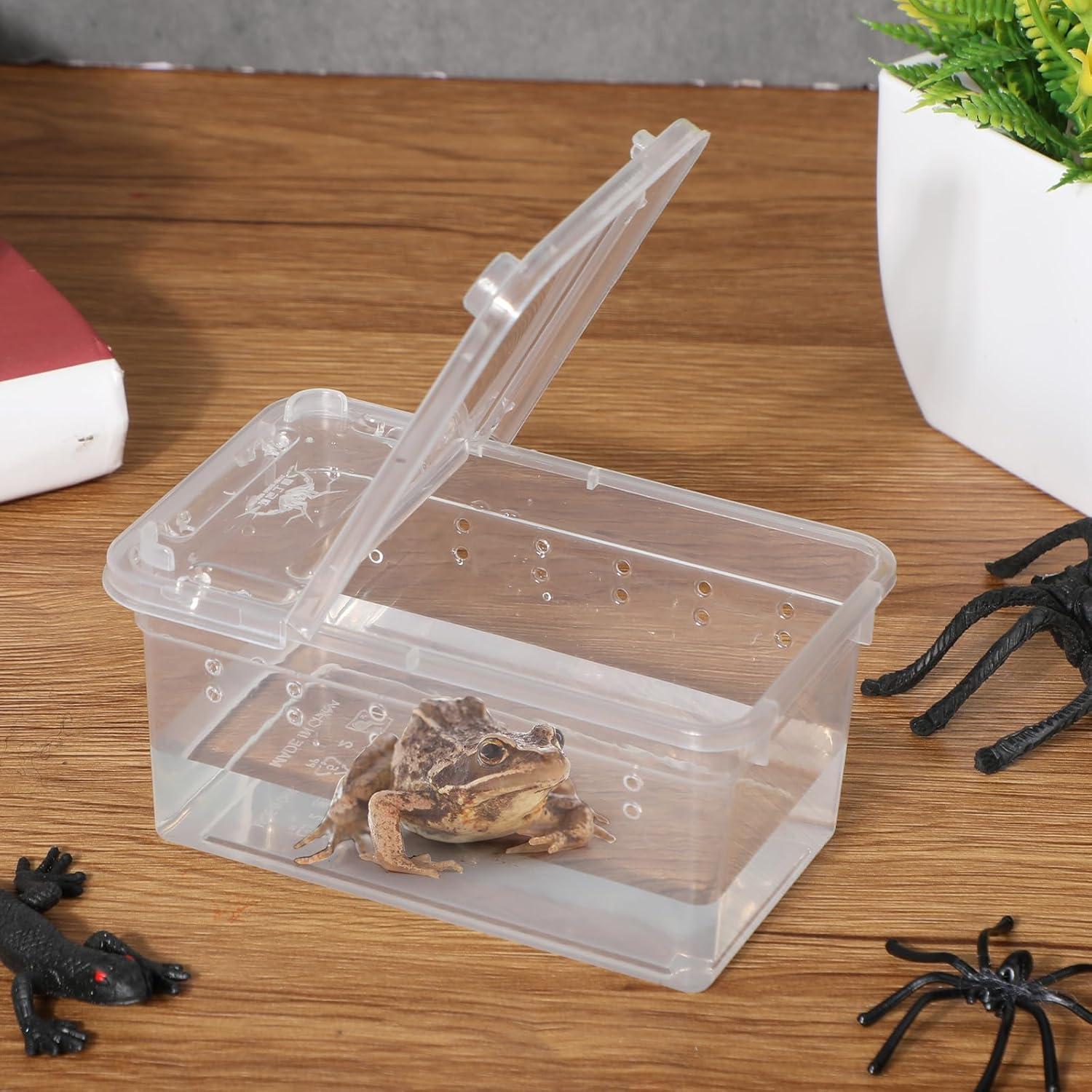 Caja de Cría de Reptiles Irenare 8 Pcs 11x7x7.5 cm