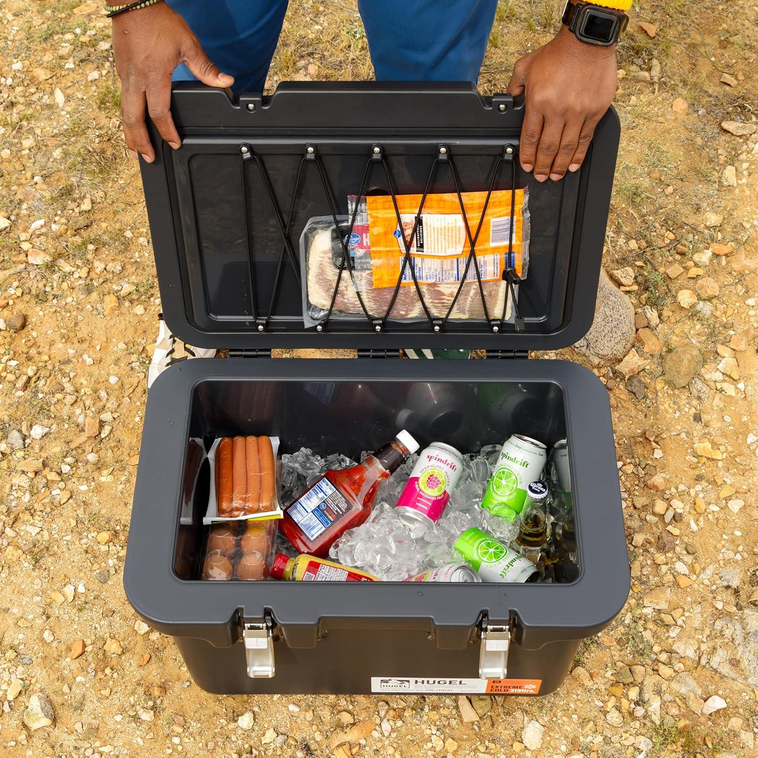 Enfriador Aislado IRIS USA 44 QT + 60 Calentadores de Manos