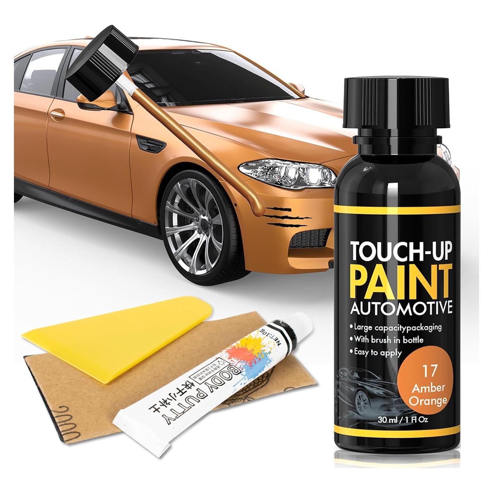 Kit de Reparación de Pintura Automotriz XTryfun Naranja Ámbar