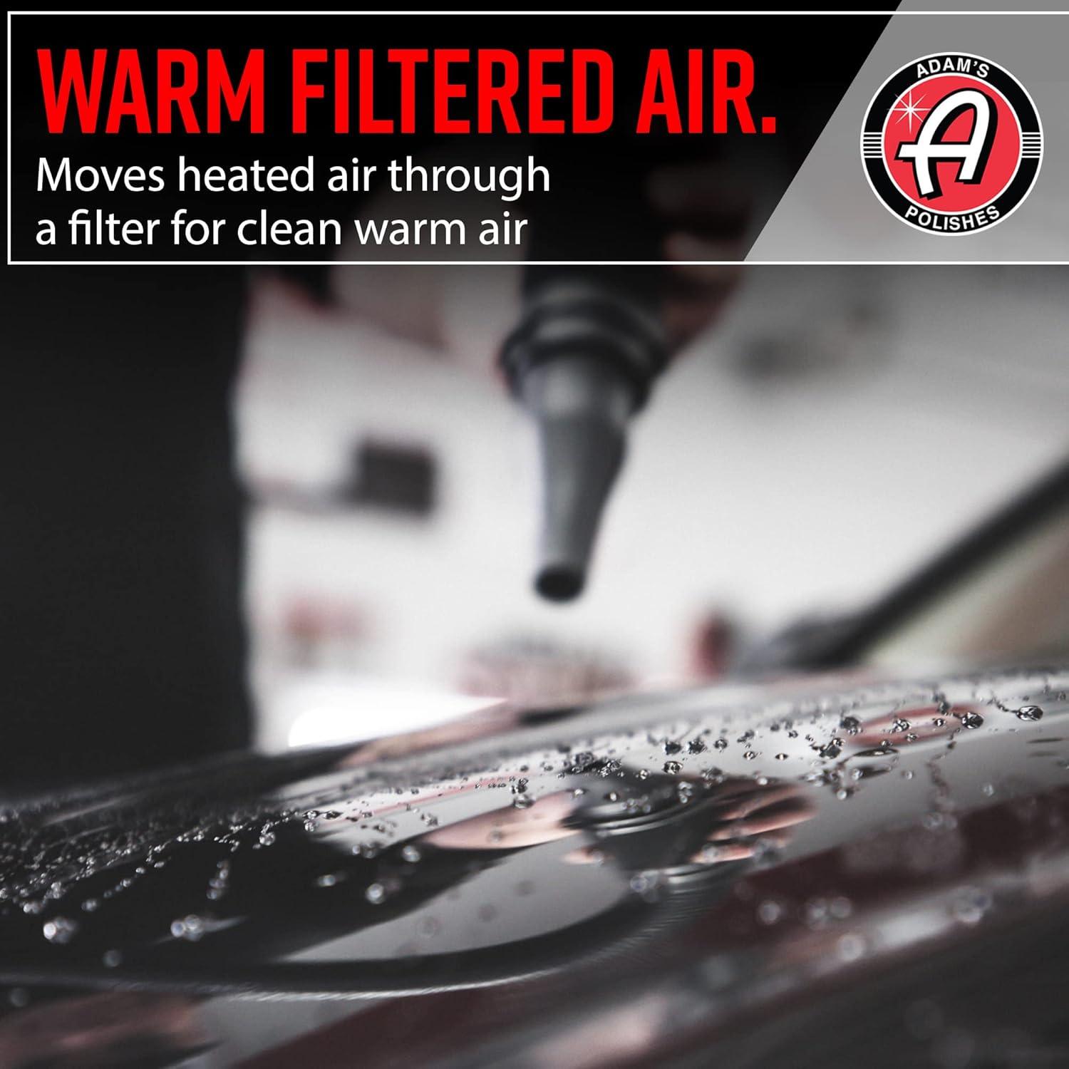 Secador de Coche Air Cannon Adam's Polishes 400W 9.14m