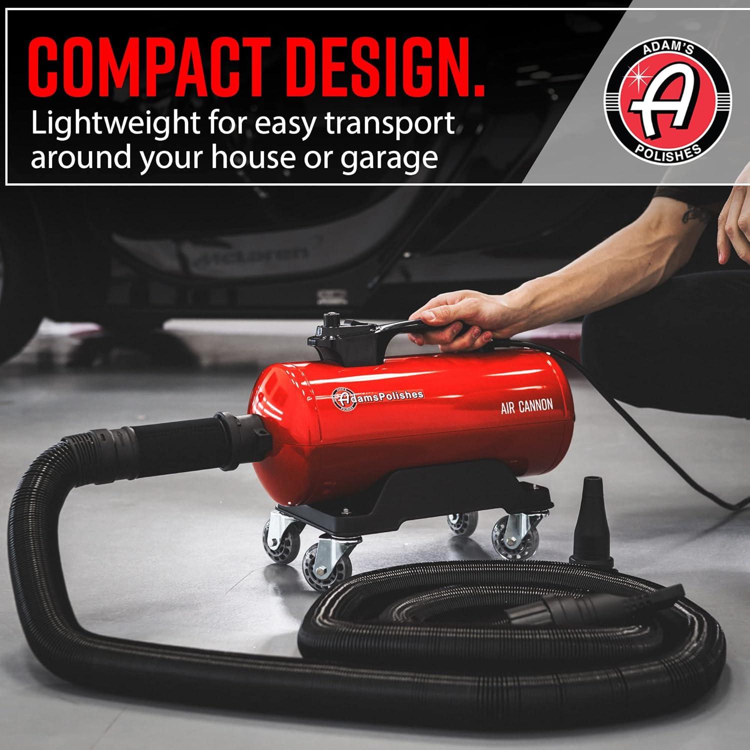 Secador de Coche Air Cannon Adam's Polishes 400W 9.14m