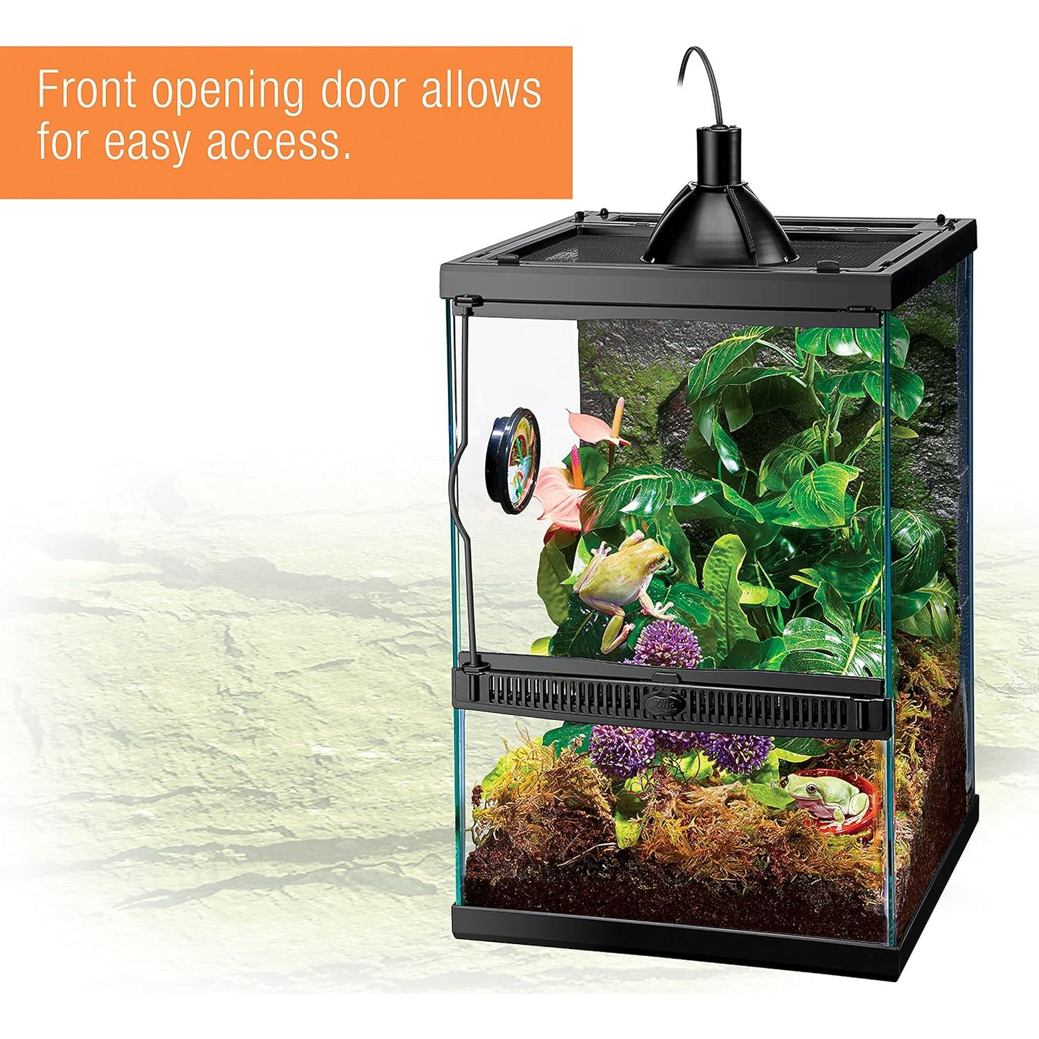 Terrario Vertical Zilla 30.48x30.48x45.72 cm para Reptiles