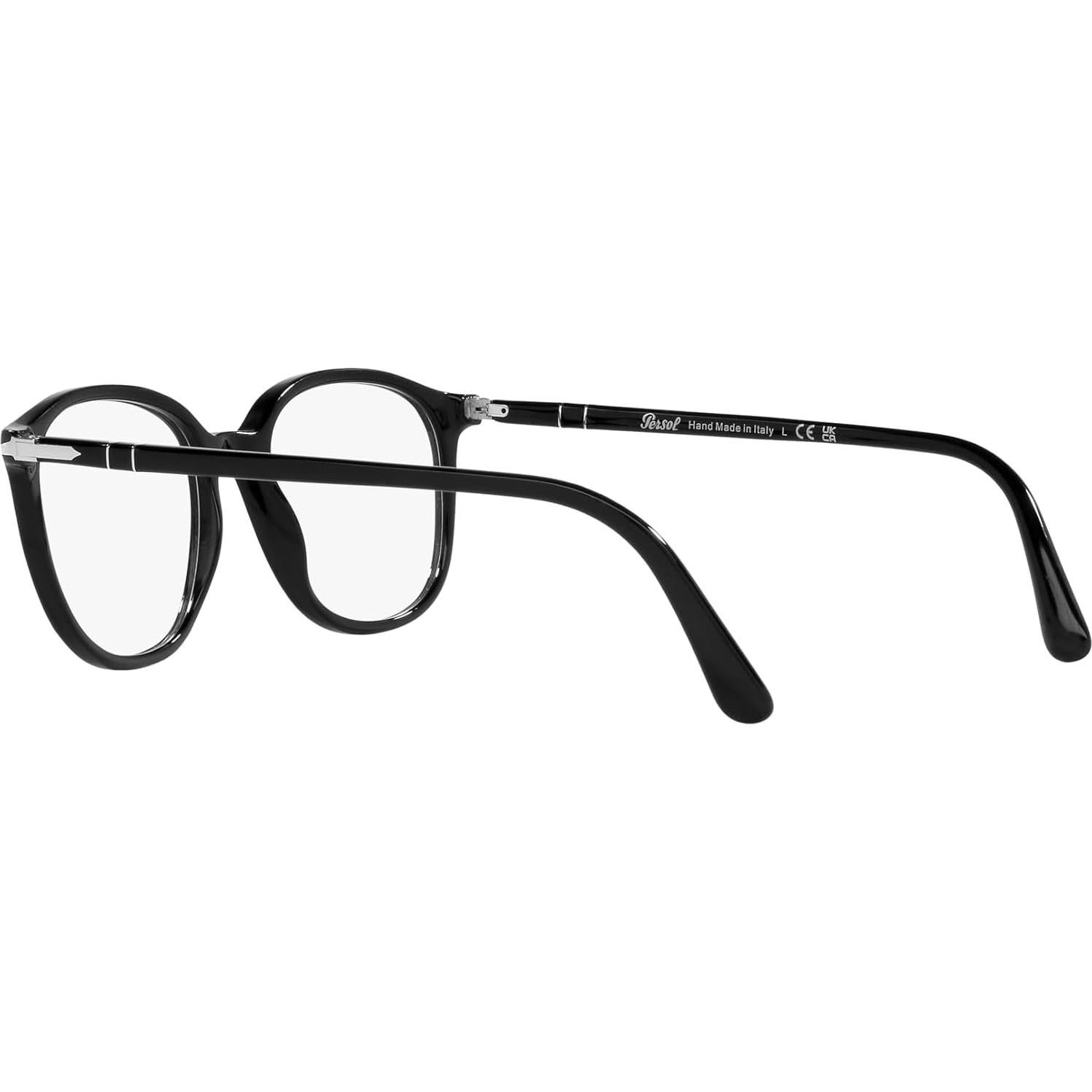 Montura de Gafas Recetadas Persol PO3317V Cuadradas Negras