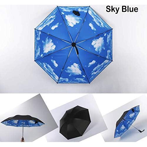 Paraguas Invertido SIEPASA Compacto Automático Azul Cielo