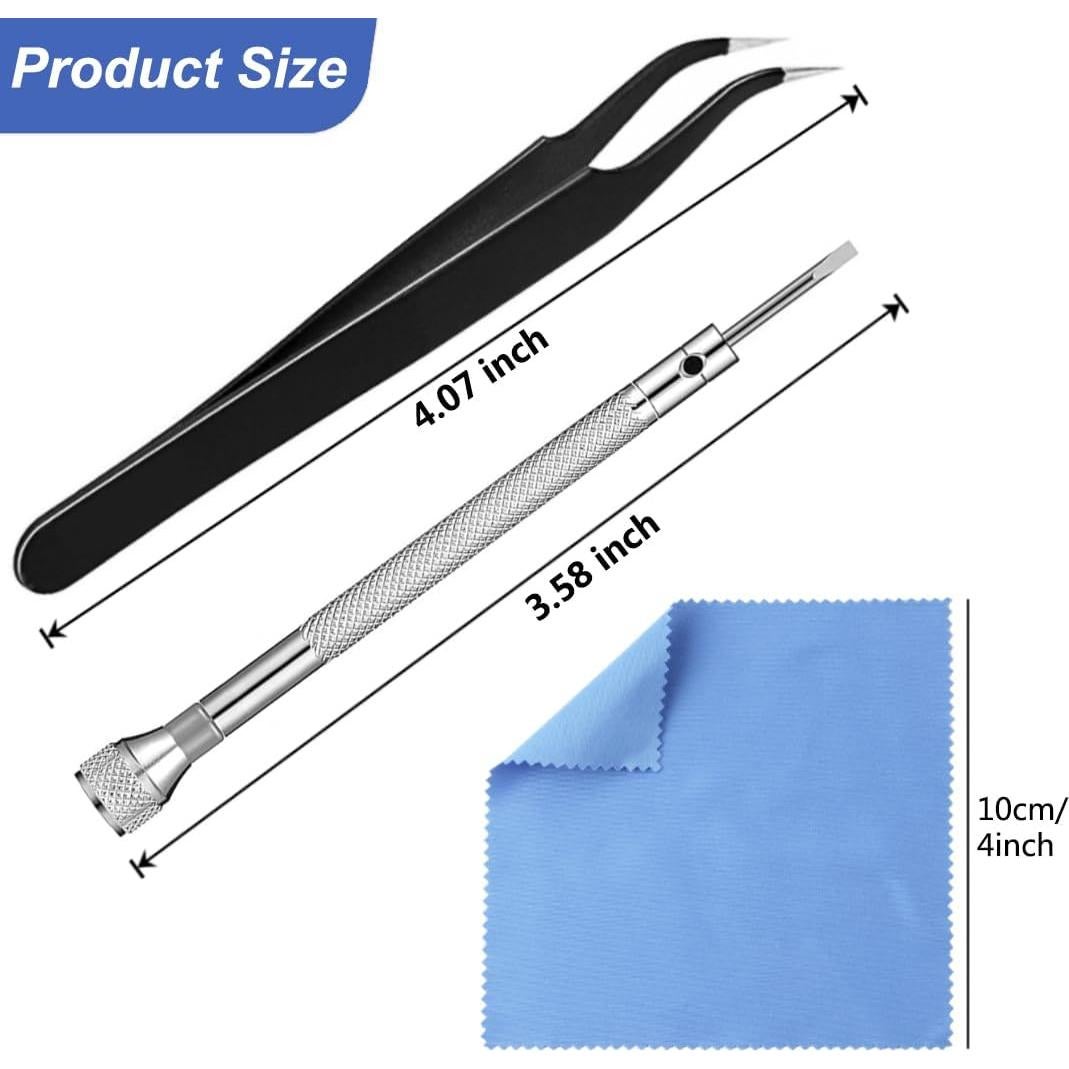 Kit de Reparación de Gafas Pfdhqs - Todo en Uno Compacto