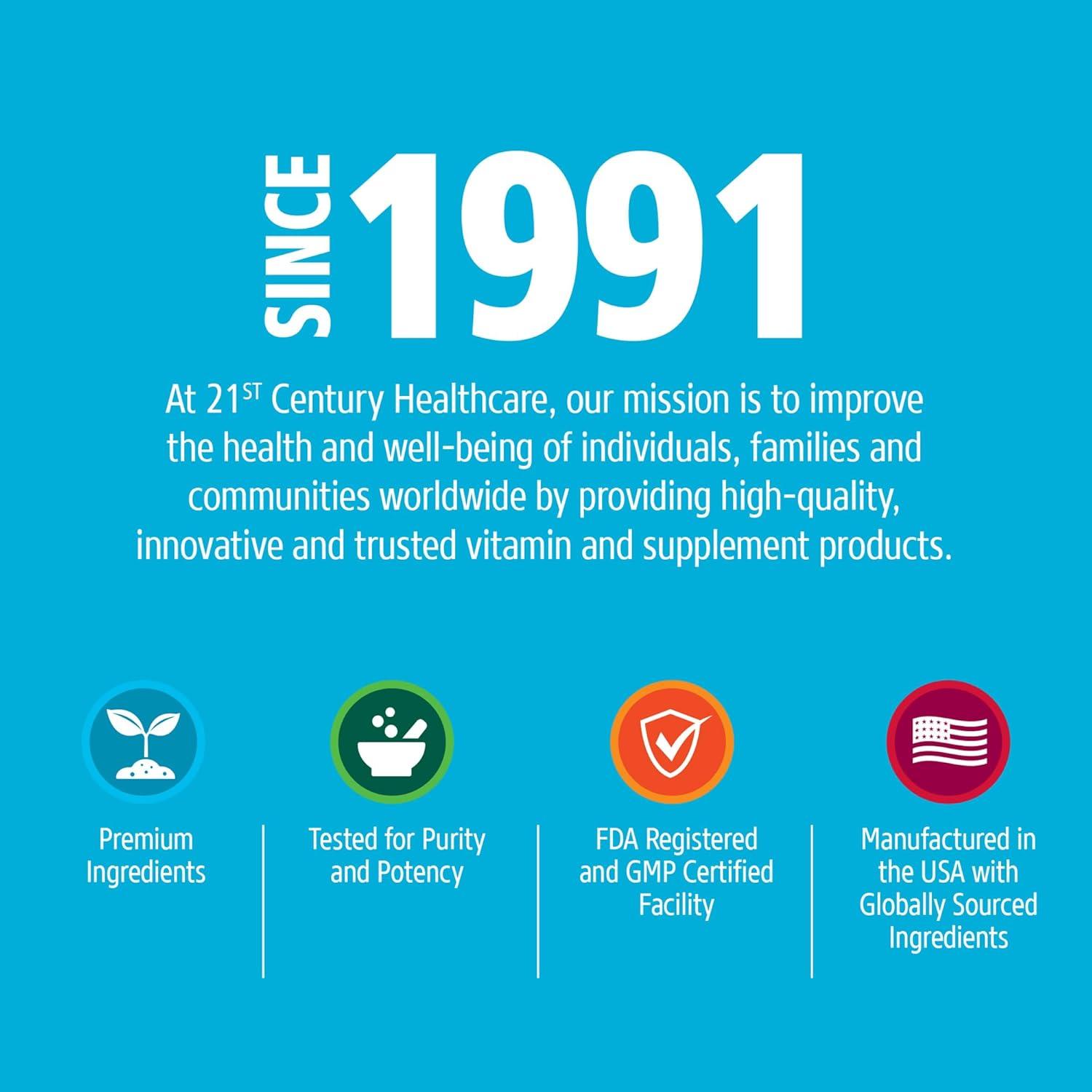 Tabletas de Calcio Plus D 21st Century 1000 mg 90 Unidades