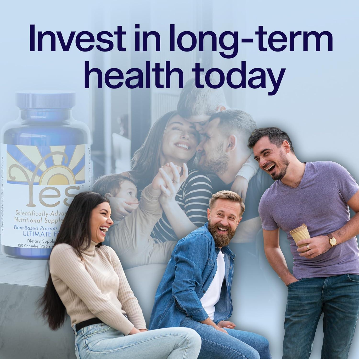 Suplemento Omega 3 y 6 Vegetal YES - 120 Cápsulas