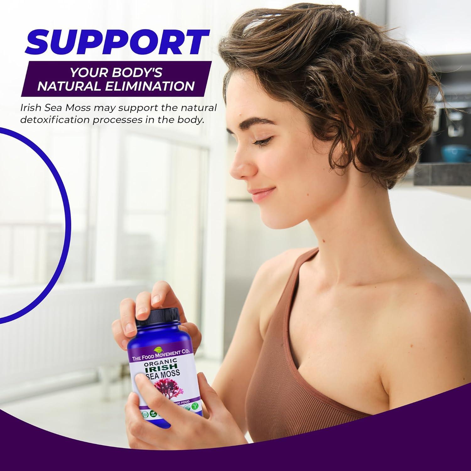 Musgo Marino Irlandés Orgánico 60 Cápsulas - Alimento Prebiótico