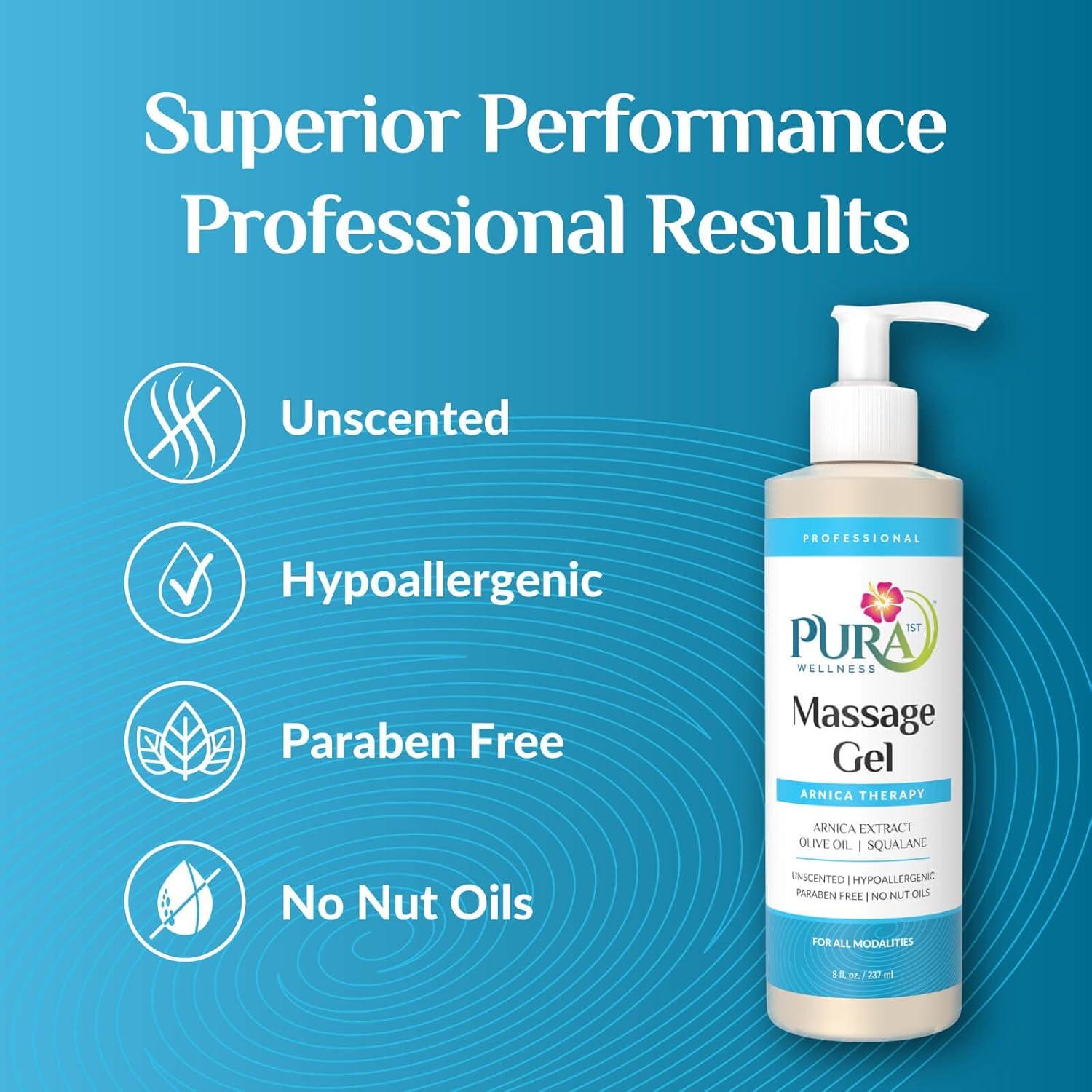 Gel de Arnica PURA 1st 236ml Alivio Muscular Sin Fragancia