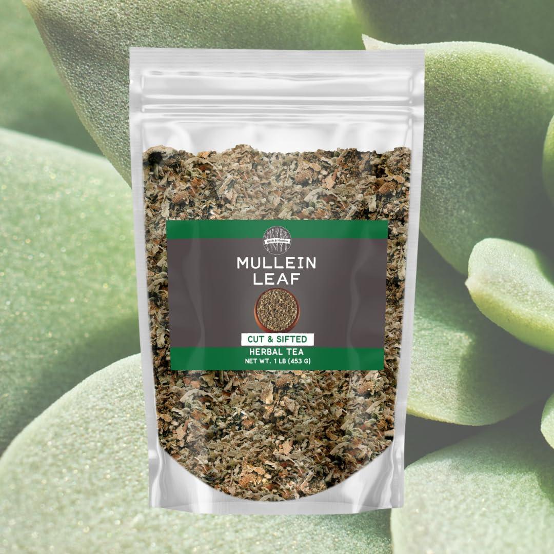 Hoja de Mullein Birch & Meadow 0.45 kg Té Herbal Suave