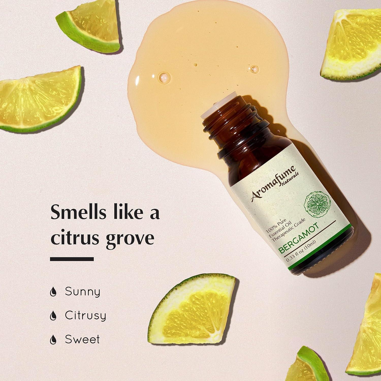 Aceite Esencial de Bergamota Aromafume 10ml - 100% Natural
