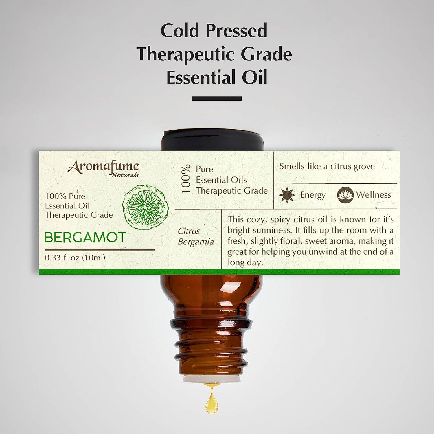 Aceite Esencial de Bergamota Aromafume 10ml - 100% Natural