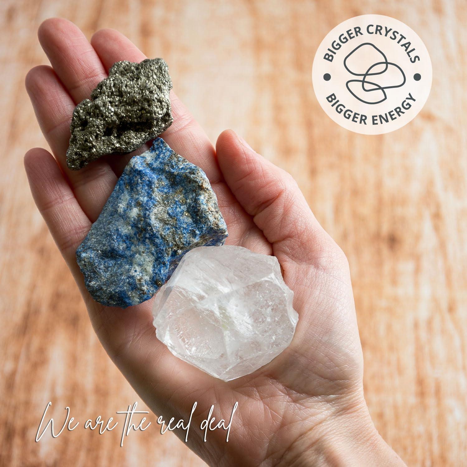 Juego de Sanación de Cristales XL Abundancia 5 Piezas SAMSARI