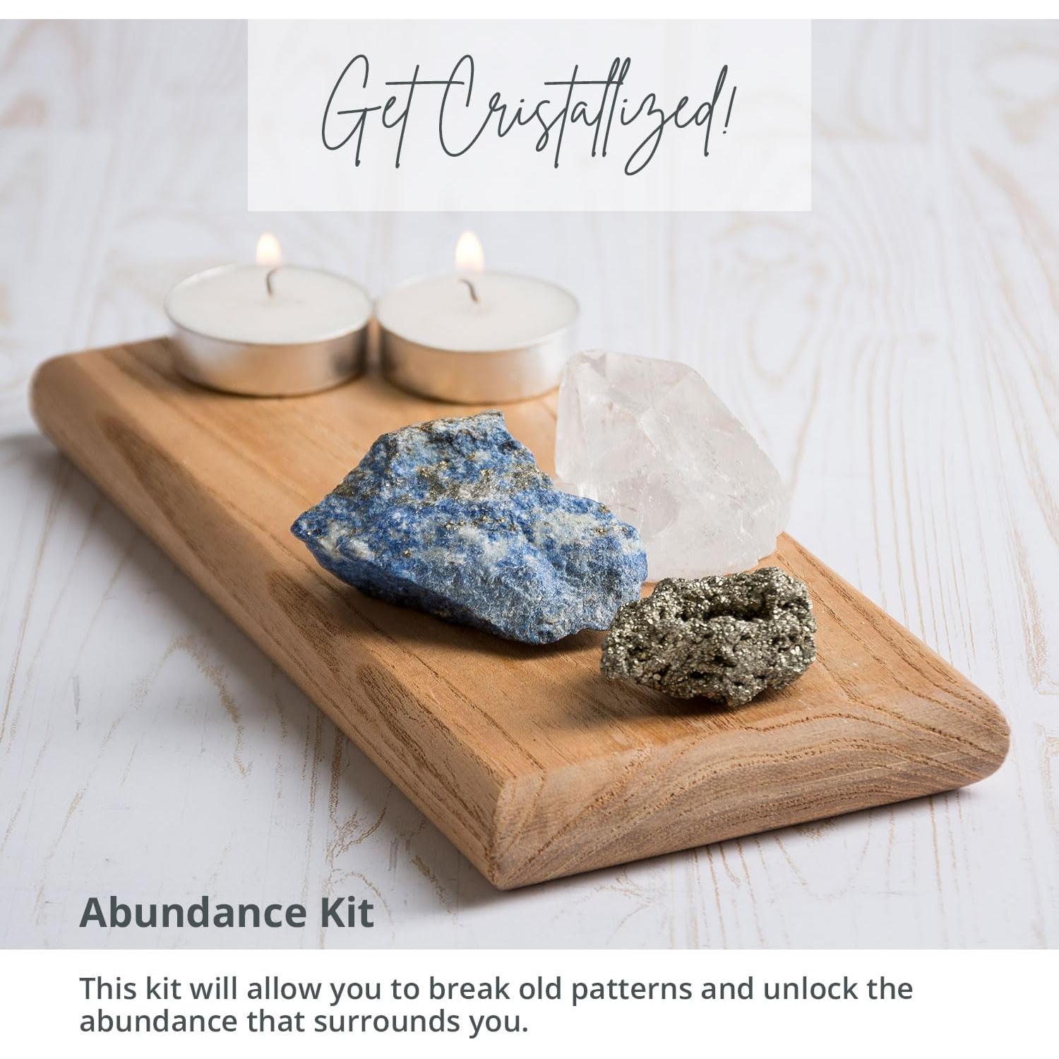 Juego de Sanación de Cristales XL Abundancia 5 Piezas SAMSARI