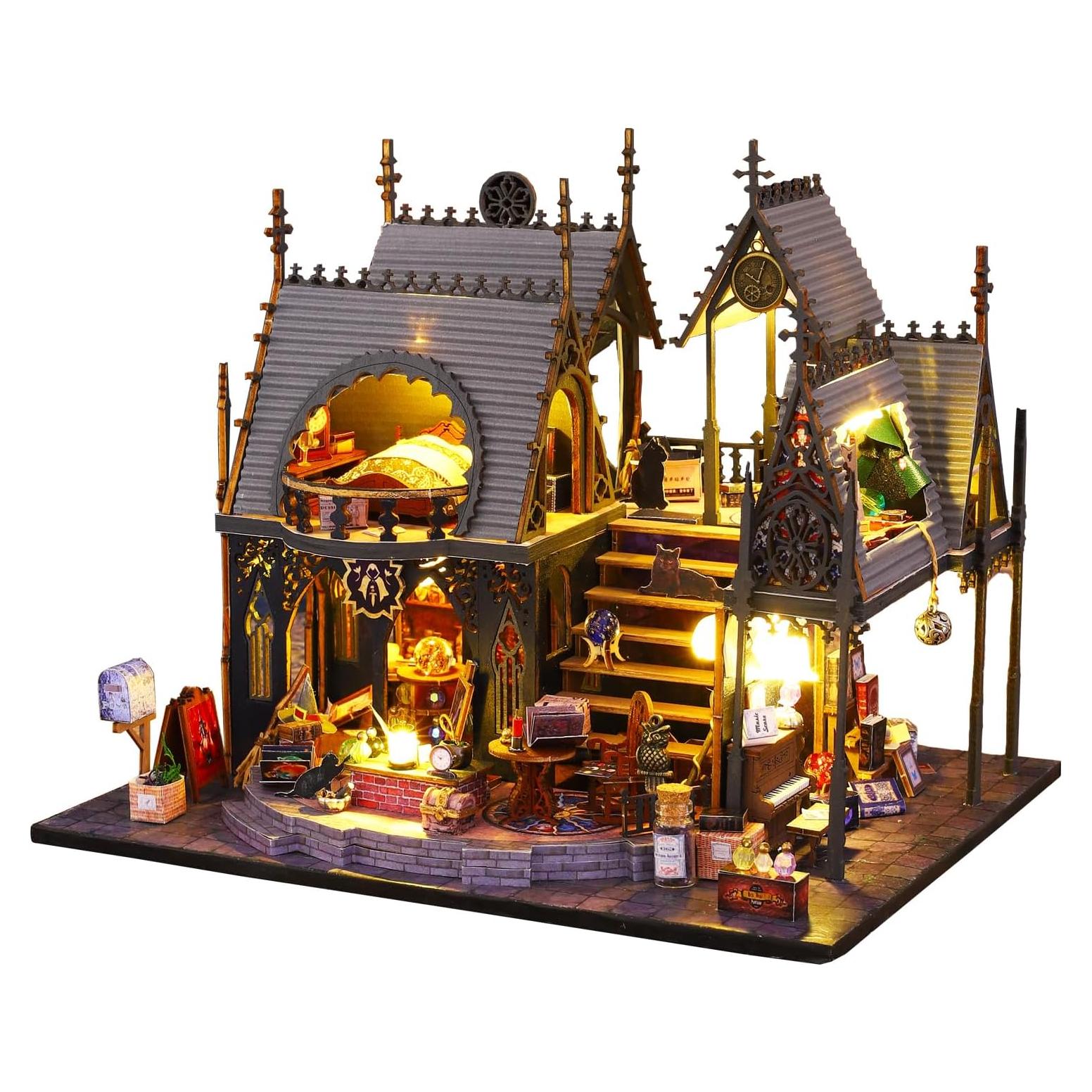 Kit Casa de Muñecas Miniatura DIY Roroom ES011 Casa Mágica