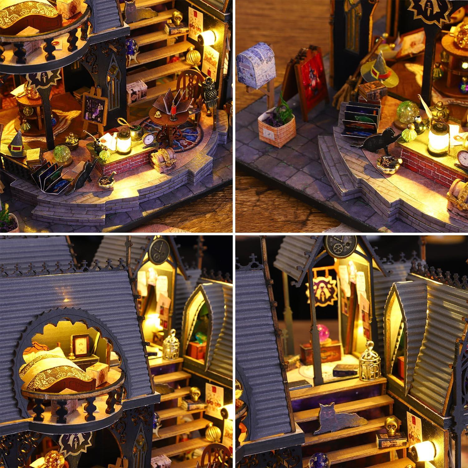 Kit Casa de Muñecas Miniatura DIY Roroom ES011 Casa Mágica