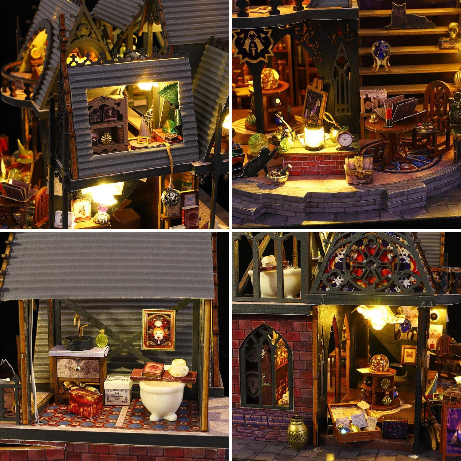 Kit Casa de Muñecas Miniatura DIY Roroom ES011 Casa Mágica