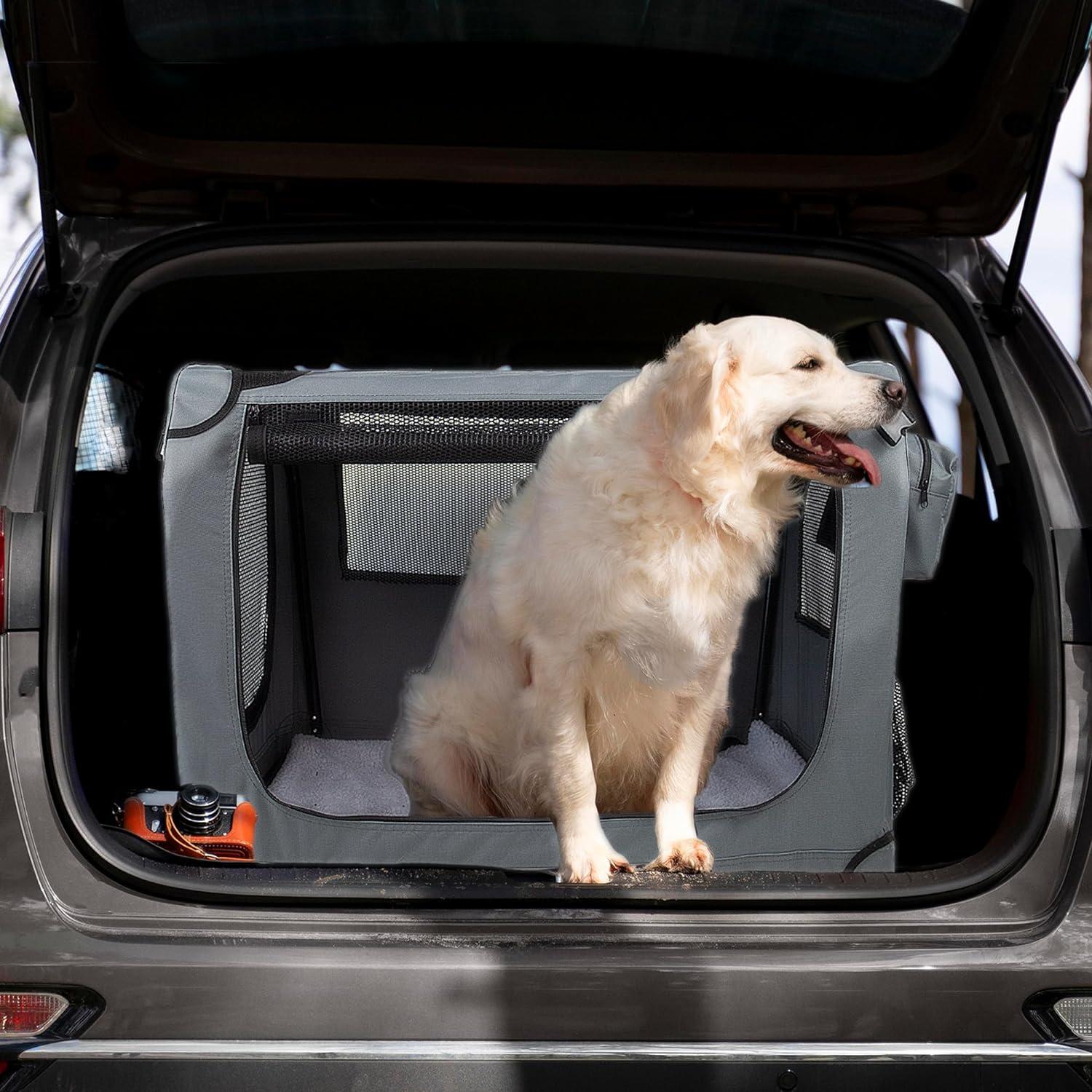 Transportín grande Prutapet 81x58x58 cm suave para mascotas