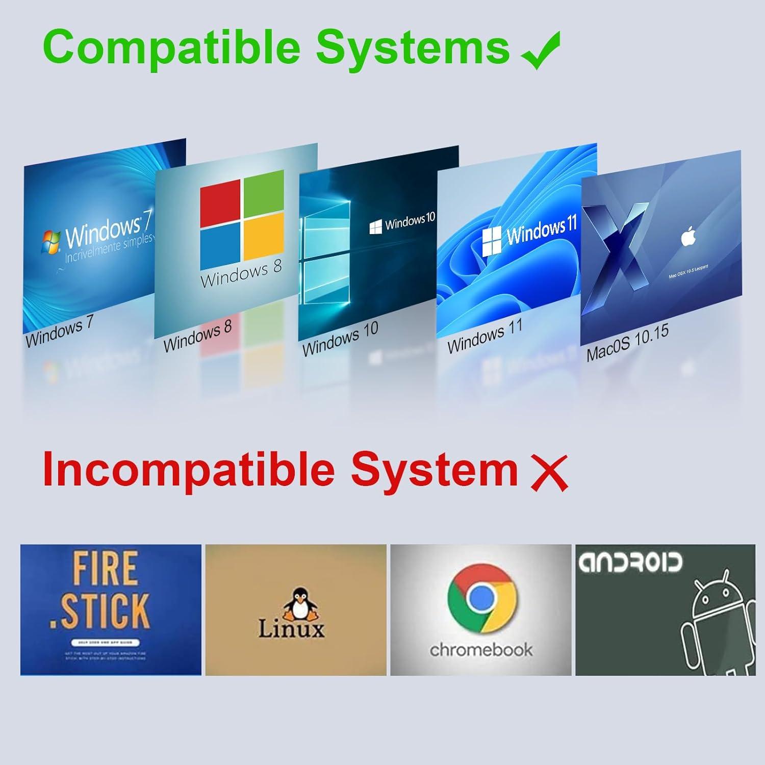 Adaptador USB 3.0 a HDMI Herfair 1080P Full HD Negro