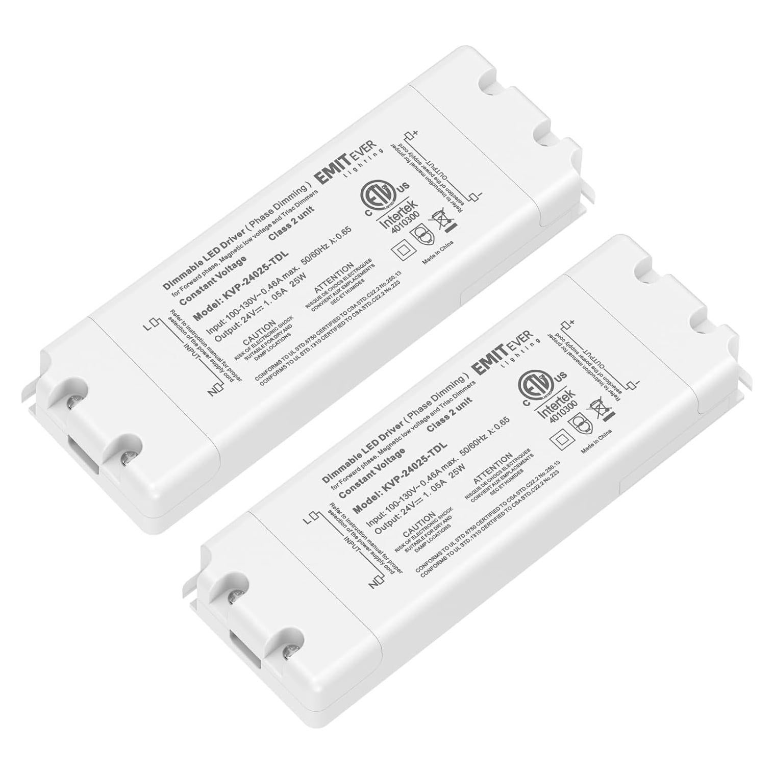 Controlador Regulable Triac EMITEVER 25W 24V 2 Pcs LED