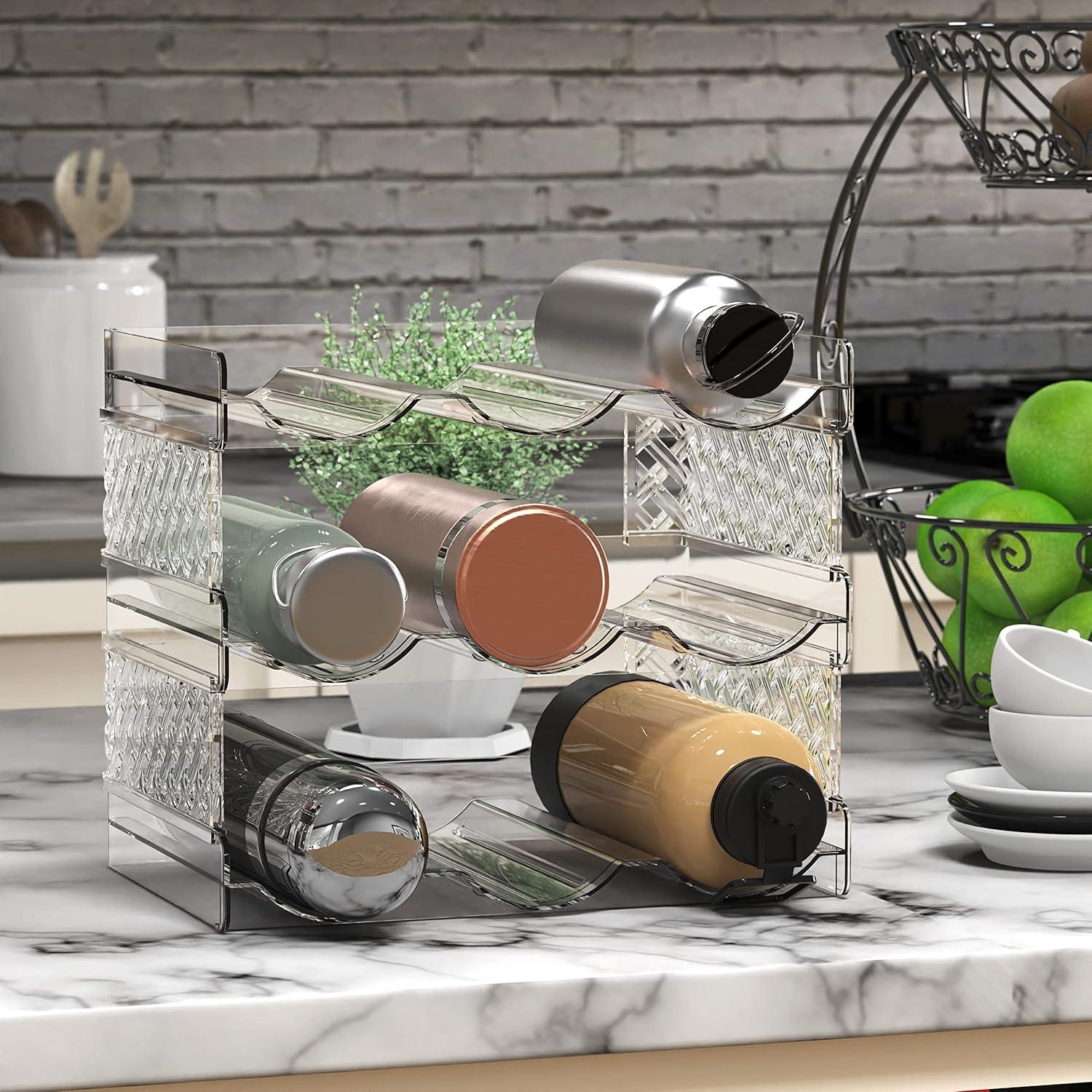 Organizador de Botellas Apilable Simple Houseware 3 Niveles