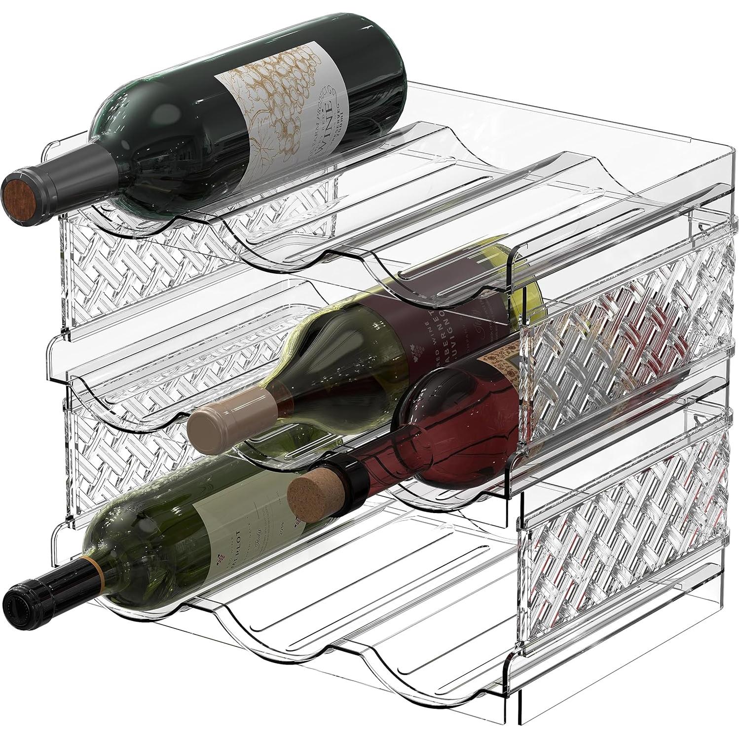 Organizador de Botellas Apilable Simple Houseware 3 Niveles