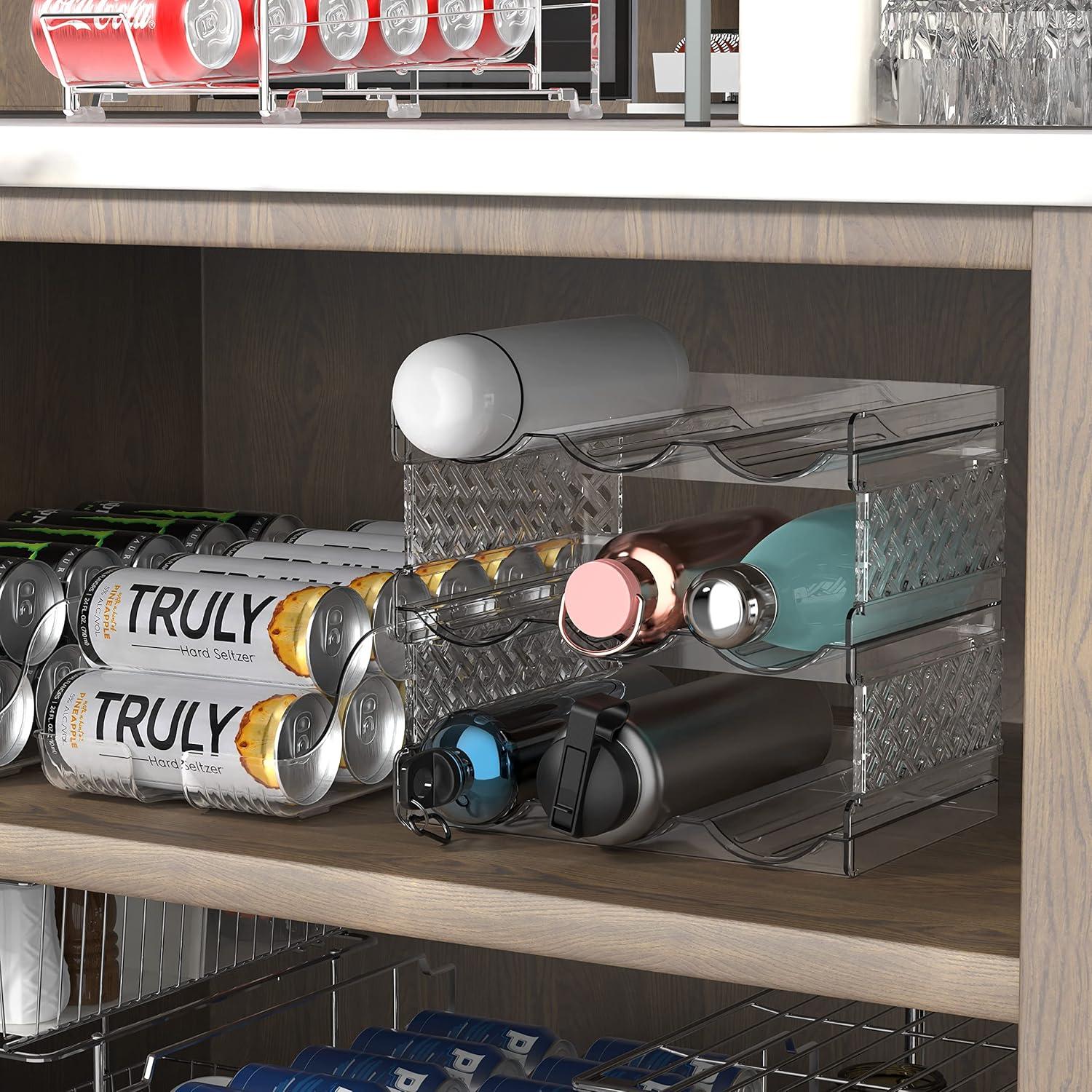 Organizador de Botellas Apilable Simple Houseware 3 Niveles