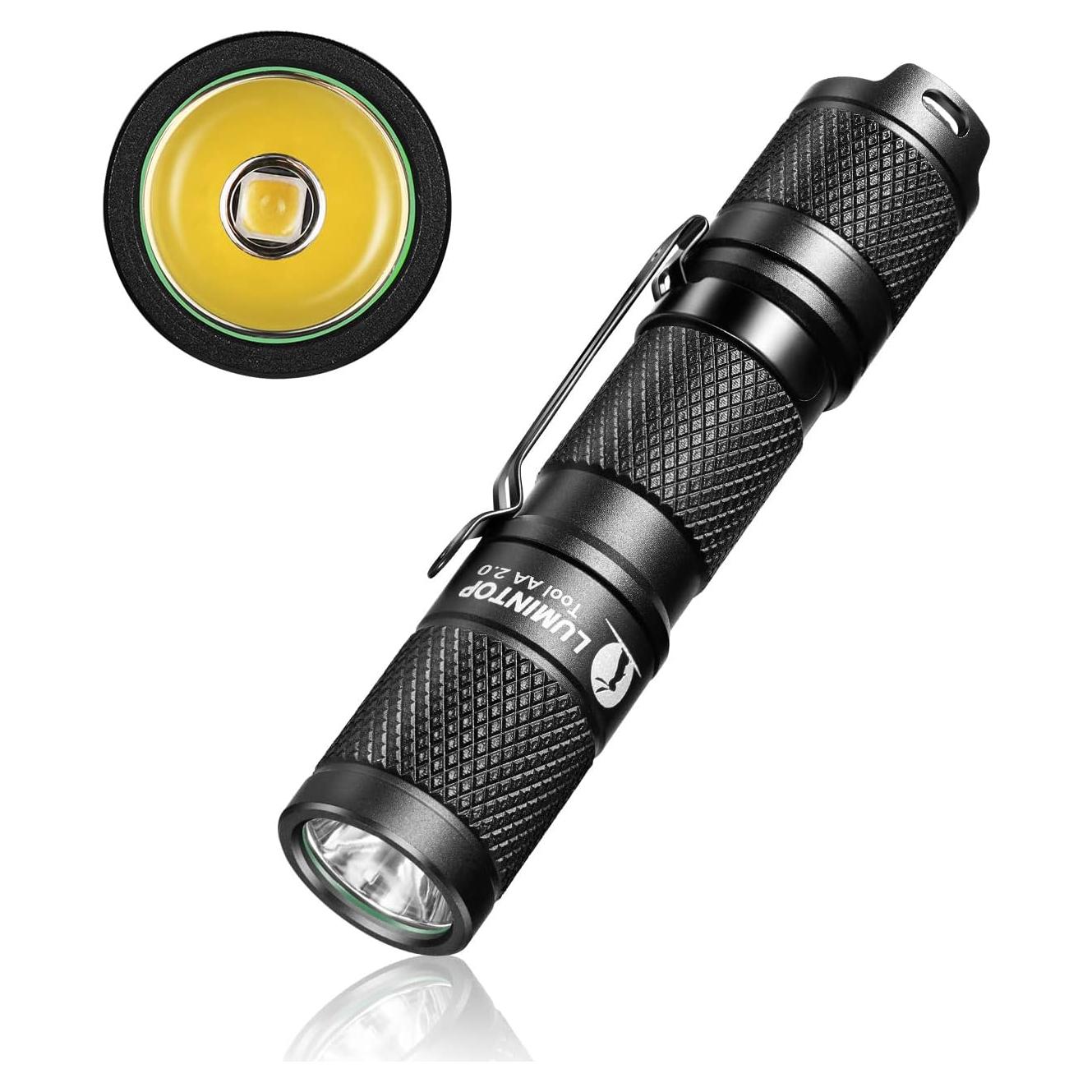 Linterna LED LUMINTOP Herramienta AA2.0 Nichia 650 Lúmenes