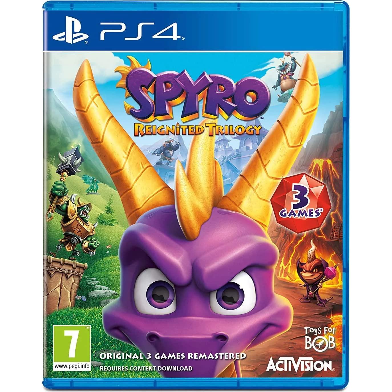 Spyro Reignited Trilogy - Videojuego Activision PS4 HD