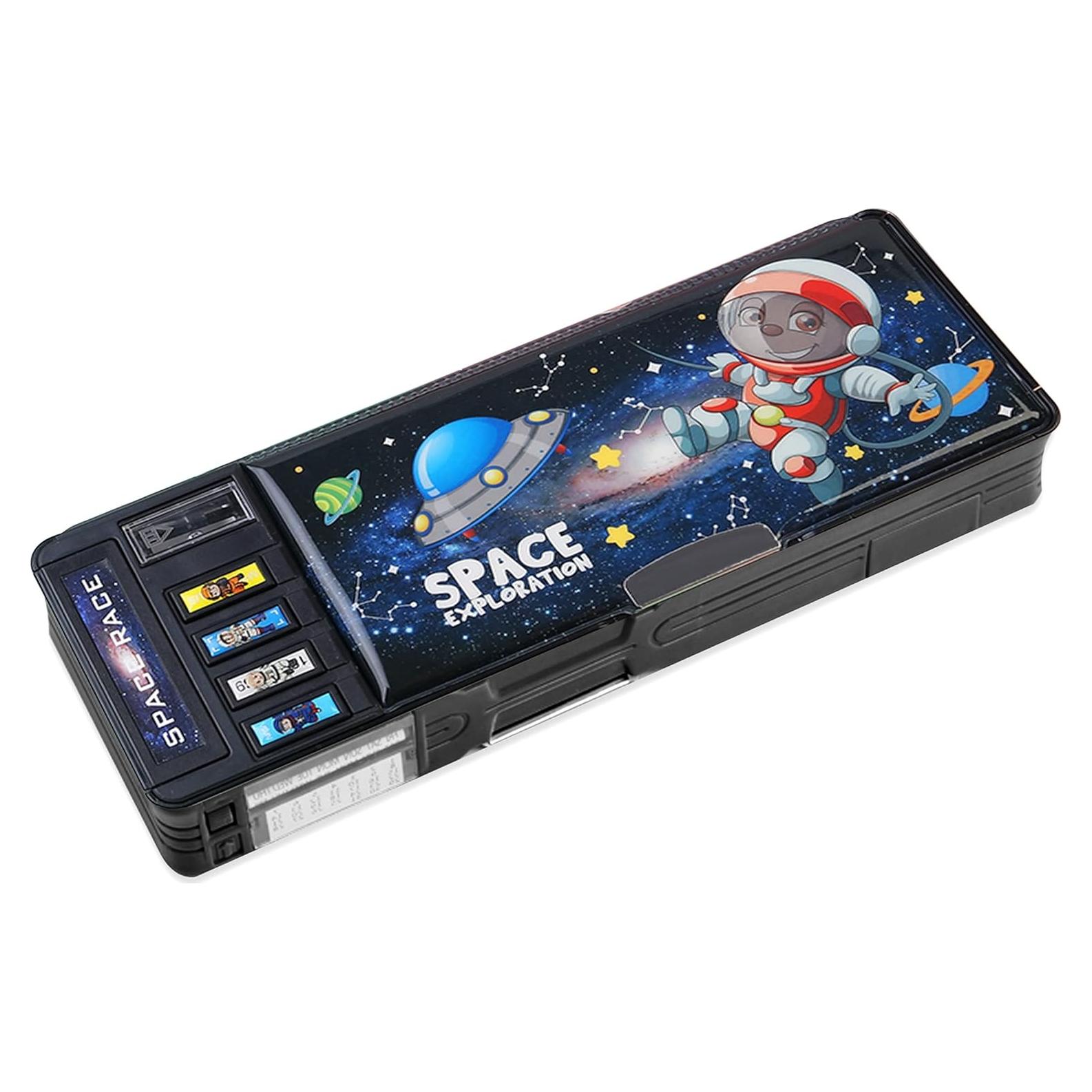 Estuche Multifuncional LilyBeauty PC10 Negro para Niños