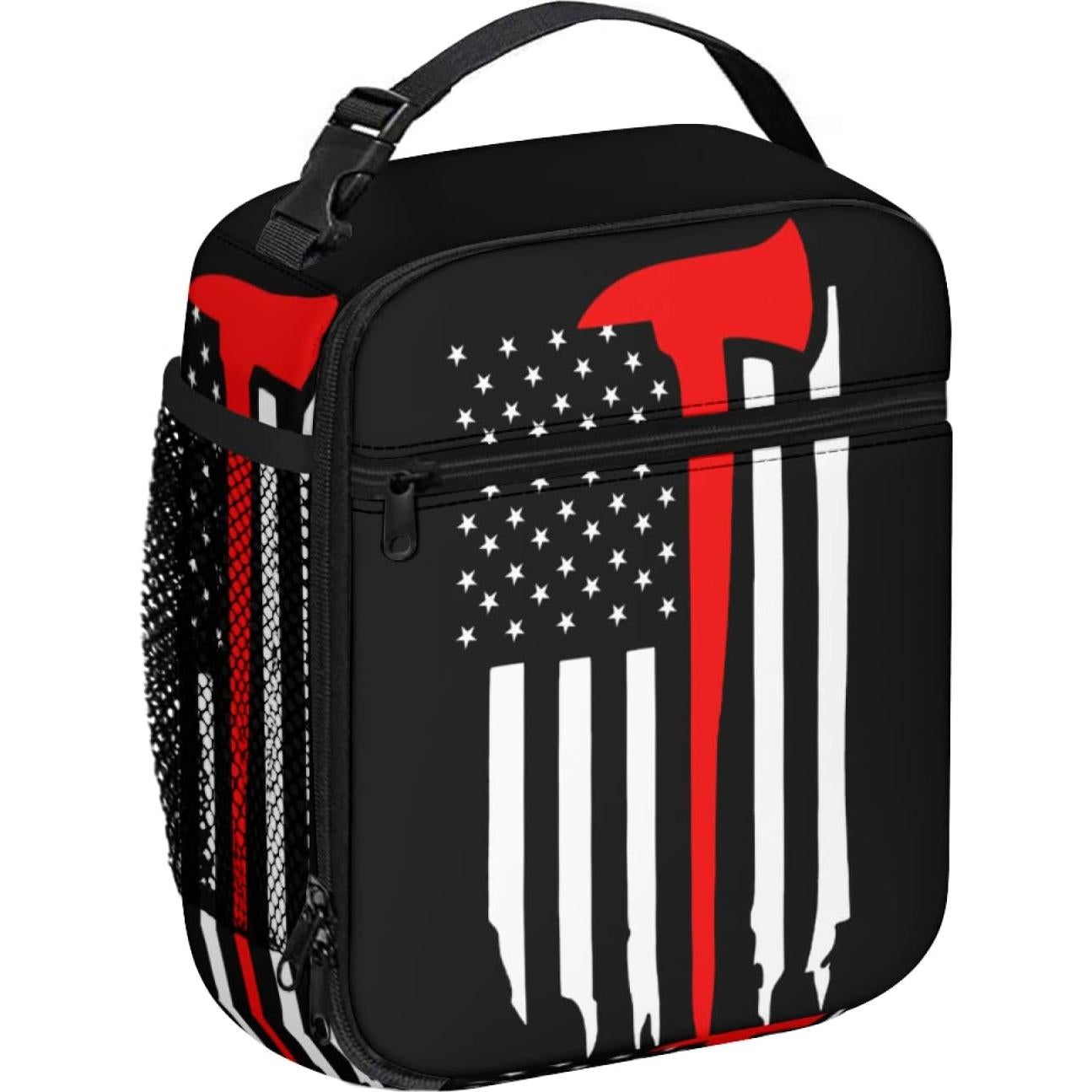 Bolsa de Almuerzo Aislada Miaoquhe 26x11x21 cm Bandera Americana