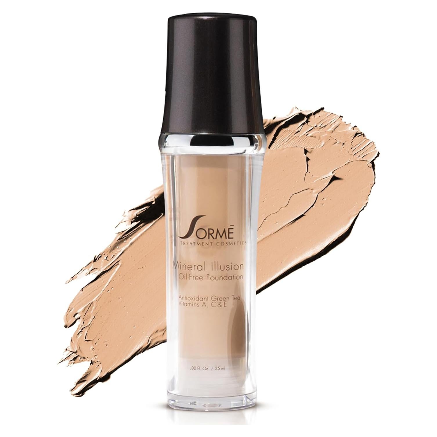 Base Líquida Ilusión Mineral SORMÉ 25ml Libre de Aceite