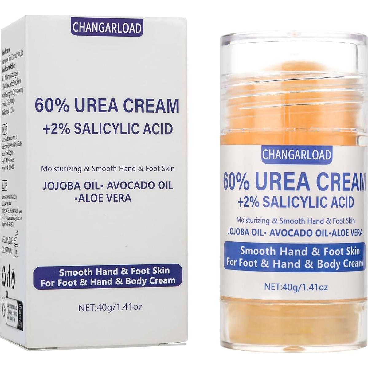 Crema de Urea 60% CHANGARLOAD 40g - Hidratación Pies Secos