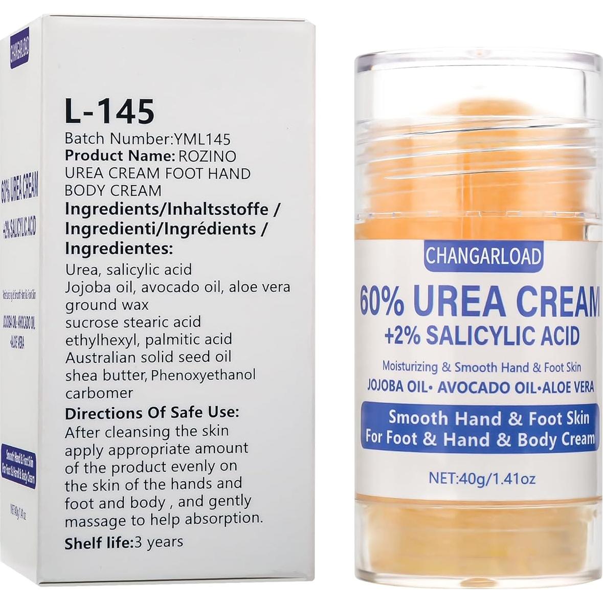 Crema de Urea 60% CHANGARLOAD 40g - Hidratación Pies Secos