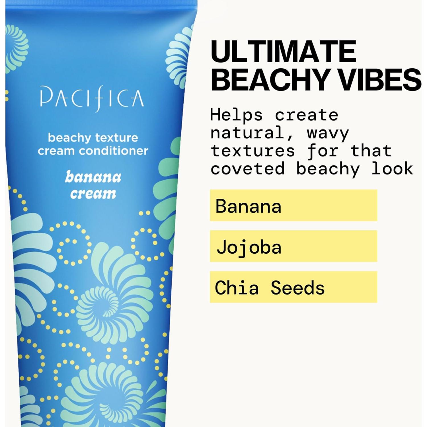 Acondicionador Texturizante Pacifica Crema de Plátano 245g