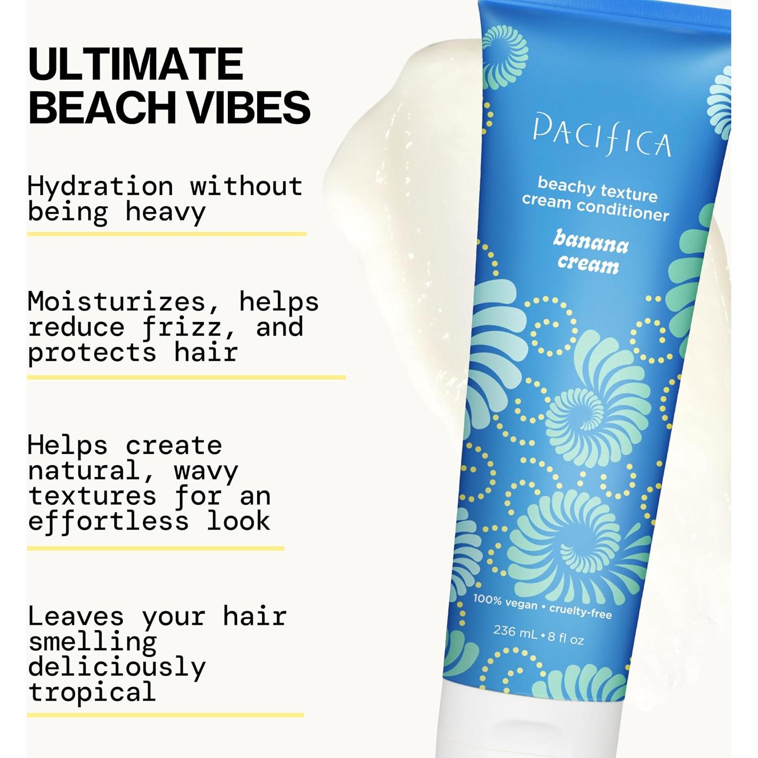 Acondicionador Texturizante Pacifica Crema de Plátano 245g