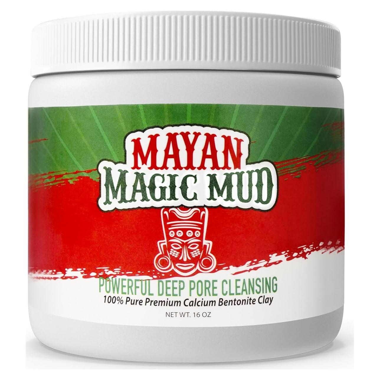 Mascarilla Facial Barro Mágico Maya 454g Bentonita Calcio