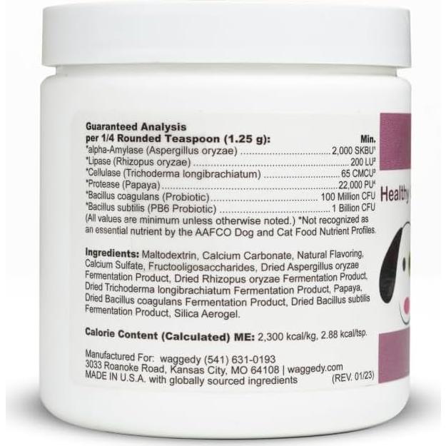 Waggedy Probioticos Avanzados para Perros - 113g