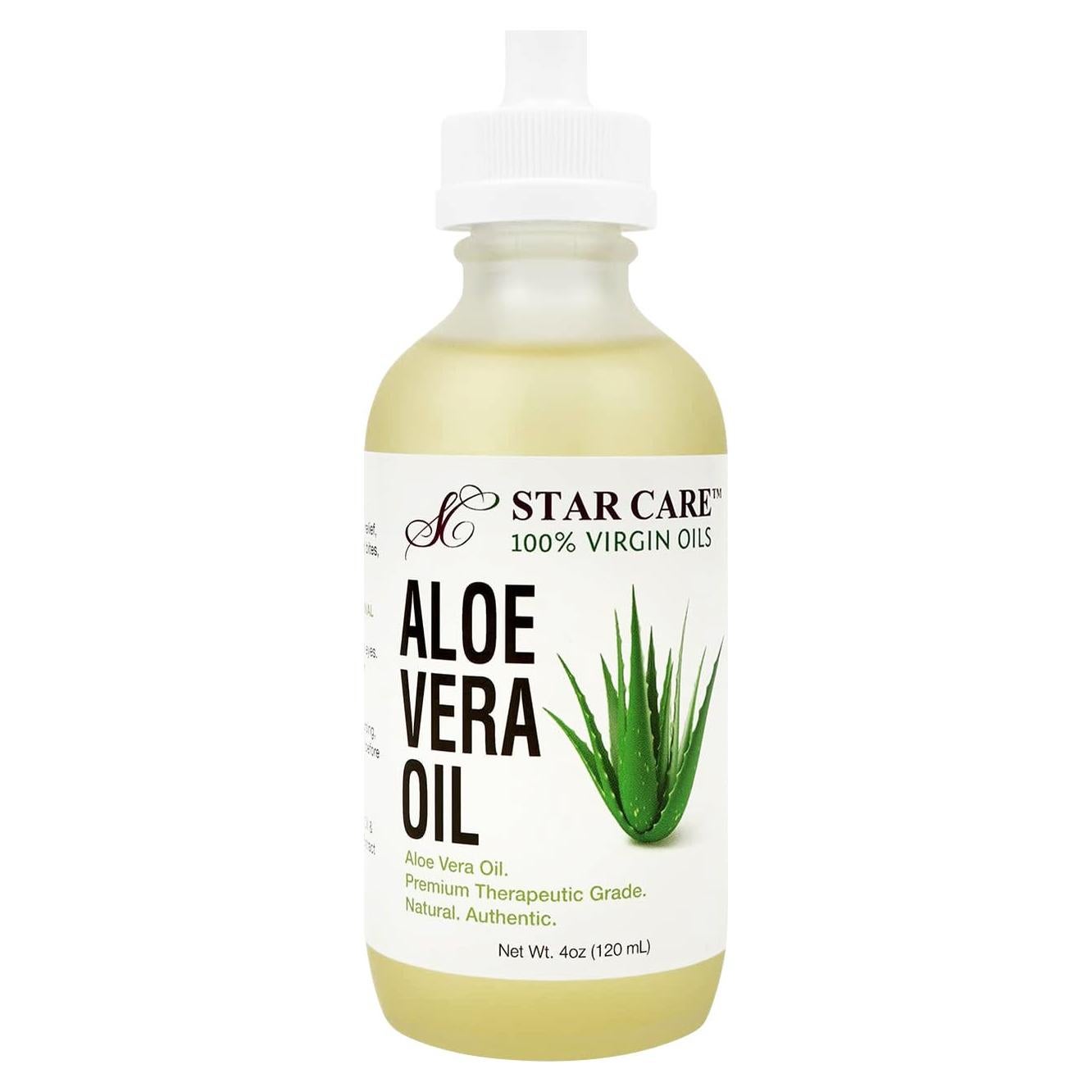 Aceite Virgen 100% Aloe Vera 118ml - Cuidado Piel y Cabello