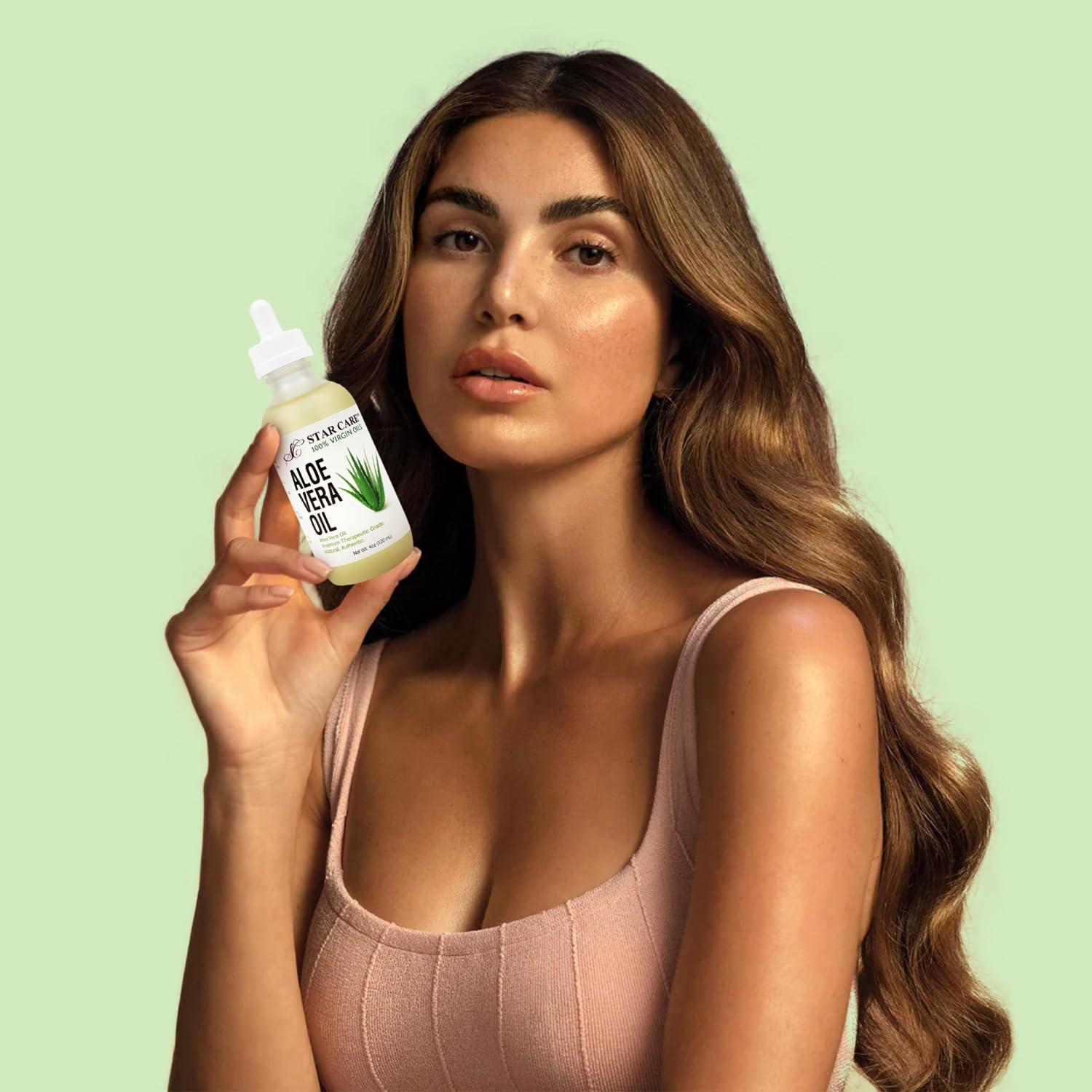 Aceite Virgen 100% Aloe Vera 118ml - Cuidado Piel y Cabello